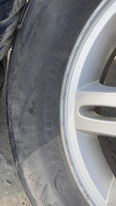 резина 15 с: Колеса в сборе 185 / 65 / R 14, Лето, Б/у, Комплект, Легковые, Литые, отверстий - 4 — 3