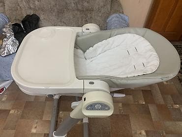 автолюлька коляска: Многофункциональный детский шезлонг-стульчик 3-в-1 - Режимы: шезлонг — 3