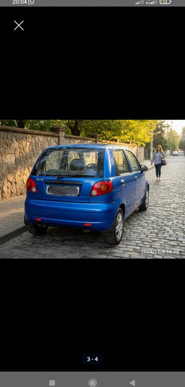 Daewoo Matiz: 2007 г., Механика, Бензин, Хэтчбэк