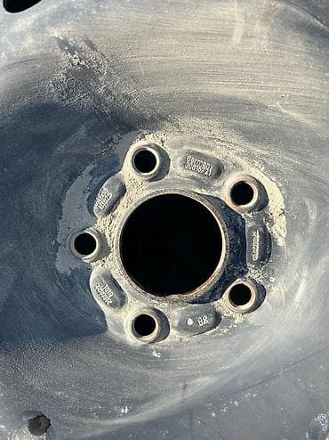 р 15 с: Железные Диски R 16 Комплект, отверстий - 5, Б/у — 5