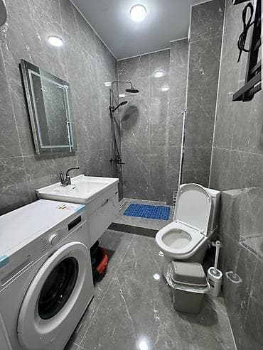 сдаю кв чолпон ата: 1 комната, 47 м², 1 этаж, Евроремонт — 6
