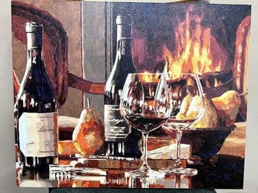 вечная роза: Картины на холсте, живопись акрилом Описание: - Серия декоративных — 5