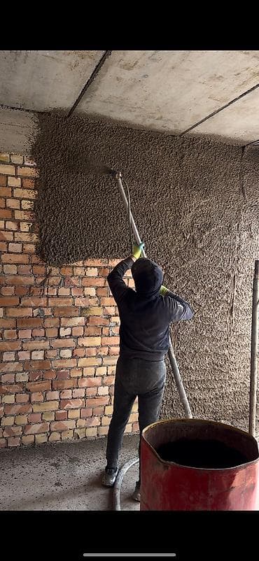 Штукатурка стен Больше 6 лет опыта at lalafo.kg Штукатурка стен Больше 6 лет опыта