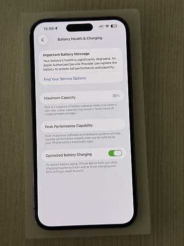 iphone s5: IPhone 14 Pro Max, Б/у, 128 ГБ, Deep Purple, Защитное стекло, Чехол, Кабель, 76 % — 7