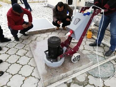 дорожки ковер: Полы с верхним упрочненным слоем "топпинг", Топпинг полы с упрочненным — 1