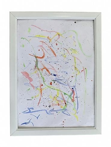 каркас в аренду: Абстрактная картина в раме Торг вощможен Название: “ живи красками “ — 2