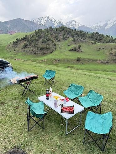 Мебель: Сдается в аренду Мангал - 400 сом (решетка для гриля+ веер 100 сом) — 5