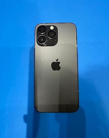 айыон 16: IPhone 14 Pro Max, Б/у, 512 ГБ, Черный, Зарядное устройство, Чехол, Кабель, 83 % — 2