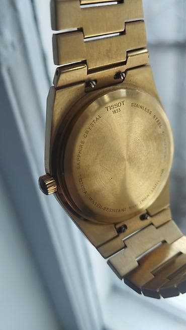 Зер буюмдар: Классикалык сааттар саат, Tissot, Швейцария, Суу өткөрбөөчү, Эркектердики, Колдонулган — 1