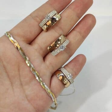 свадебные платья от производителя: Набор украшений, Проба 925, Женские, Новый — 1