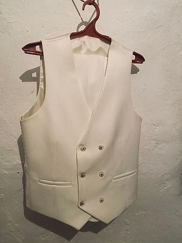 Костюмы: Мужской костюм Fatih Zeyrek, Турция - Цвет: 02 (молочно‑белый) - — 5