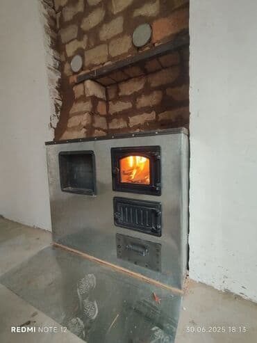 Салоны красоты: 🏡 Ишенимдүү эконом печка. ✅ Отун же көмүр тандабайт. ✅ Эки үйдү — 8