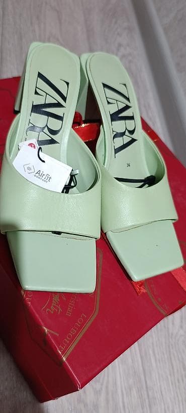 спец обуф: Босоножки ZARA и лодочки Christian Louboutin — два пары обуви. 1) — 1