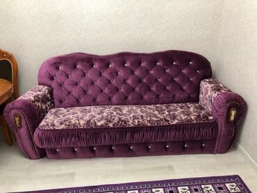 продаю мягкую мебель бу: Зал үчүн гарнитур, Колдонулган, Диван, Кресло, Өзү алып кетүү — 1