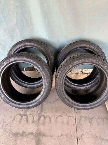 купить шины в бишкеке бу: Шины 235 / 45 / R 18, Зима, Б/у, Комплект, Легковые, Япония, Yokohama — 1