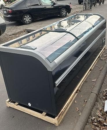 Холодильное оборудование: Морозильная бонета/ларь с раздвижными стеклянными крышками — 1