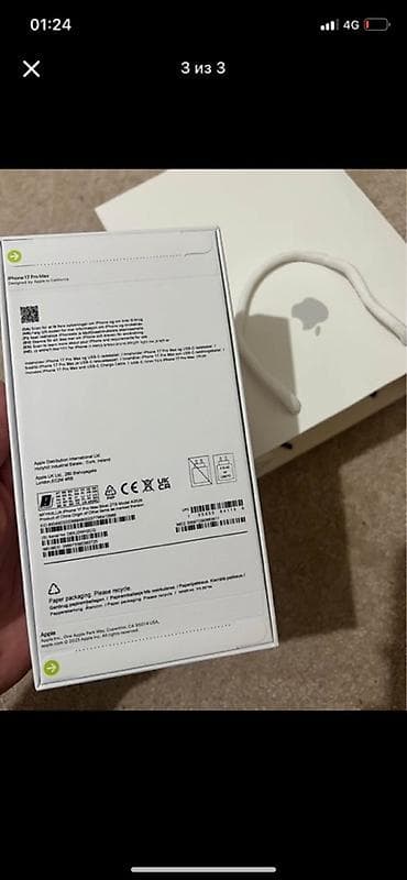 a 72: IPhone 16 Pro Max, 256 ГБ, Desert Titanium, Кабель, 100 % — 3