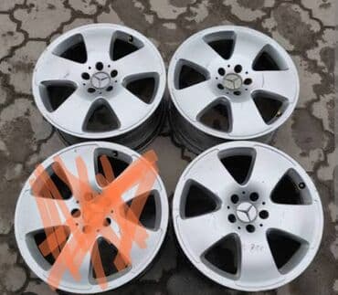 Литые Диски R 17 Mercedes-Benz, отверстий - 5, Б/у