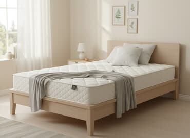 турмалиновый матрас: Ортопедический матрас, Новый, Односпальный, Кыргызстан, В рассрочку, Бесплатная доставка — 1