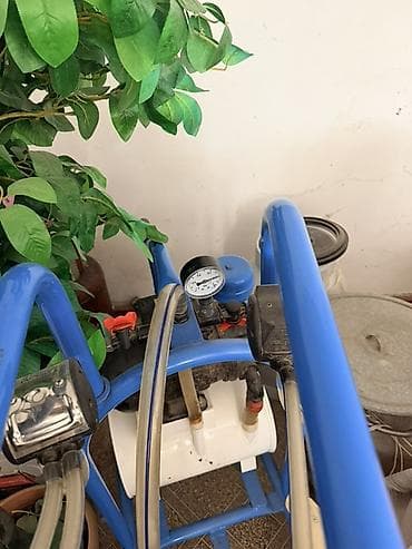 Айыл-чарба жаныбарлары: Доильный аппарат на тележке для коров/коз - Мобильная установка на — 3