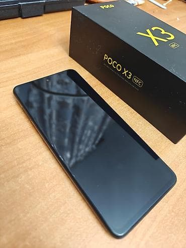 кудер: Poco X3 NFC, Б/у, 128 ГБ, цвет - Черный, 2 SIM — 2