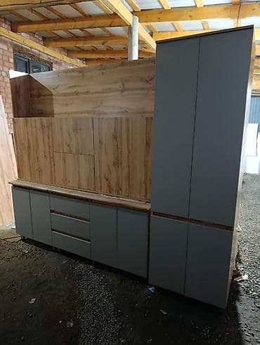 Ашкана гарнитуру, түсү - Боз, МДФ — 2