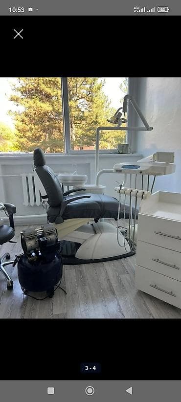 Медицинское оборудование: Стоматологическая кресло сатылат баасы 85мин сом болушу жакшы абалда — 1