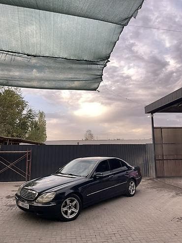 авто недорого купить: Mercedes-Benz S-Class: 1999 г., 5 л, Автомат, Газ, Седан — 1