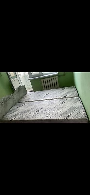 Эки кишилик керебет, Колдонулган, Каркассыз матрас, узуну - 180 см lalafo.kg да Эки кишилик керебет, Колдонулган, Каркассыз матрас, узуну - 180 см
