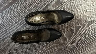 verona: Туфли, 36, Verona, Б/у, цвет - Черный, Платная доставка, Самовывоз — 2
