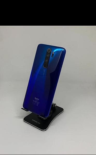 Redmi, Redmi Note 8 Pro, Б/у, 128 ГБ, цвет - Синий, 2 SIM
