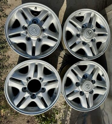 runx alex: Литые Диски R 16 Toyota, Комплект, отверстий - 5, Б/у — 6