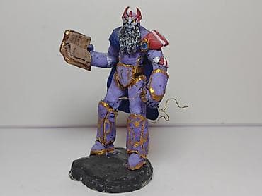 Велозапчасти: Ручная фигурка-мастерская: фэнтезийный маг/колдун в доспехах. - — 1