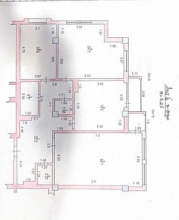 prime park: 3 комнаты, 122 м², Элитка, 7 этаж, Евроремонт — 5