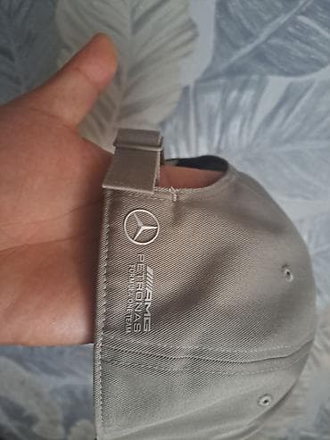 часы монако: Кепка, Бейсболка, Mercedes-Benz, Козырек: Изогнутый, С вышивкой — 2