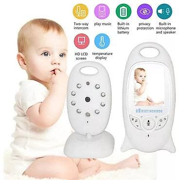 Видеоняня радионяня baby monitor vb601 ночное видение и термометр