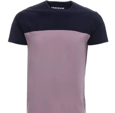 Эркектер кийими: XRAY. Эта футболка с круглым вырезом с цветными блоками, изготовленная — 6