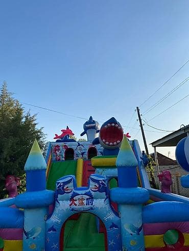 Батут Надувной, Б/у