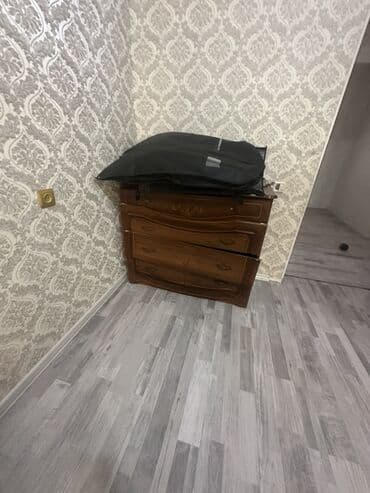 эт чучук: Уктоочу бөлмө гарнитуру, Эки кишилик керебет, Жыгач, түсү - Күрөң — 3