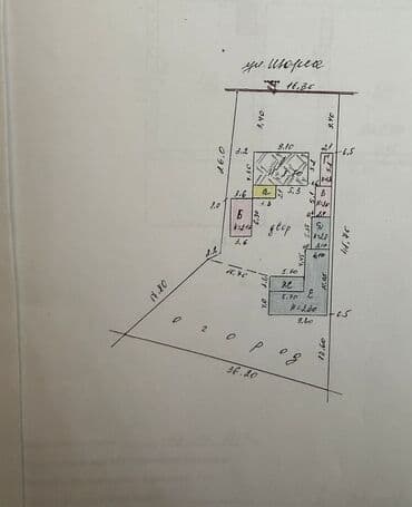 продается дом село раздольное: Времянка, 35 кв. м, 3 бөлмө, Менчик ээси, Эски ремонт — 2