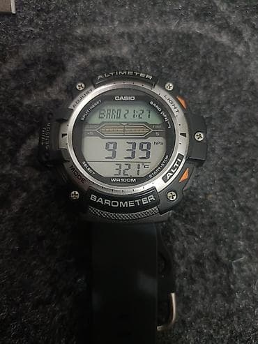 часы с альтиметром: CASIO SGW-300 — оригинал, всё работает. Многофункциональные — 3