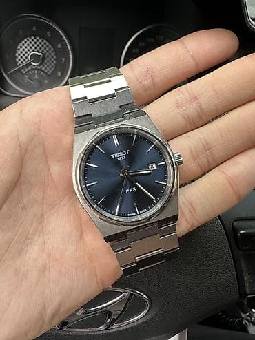 Классические часы часы, Tissot, Серебро, Швейцария, Оригинал, Мужские, Б/у