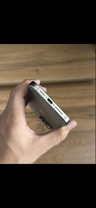 Техника и электроника: IPhone 15 Pro Max, Б/у, 256 ГБ, Natural Titanium, 83 % — 5