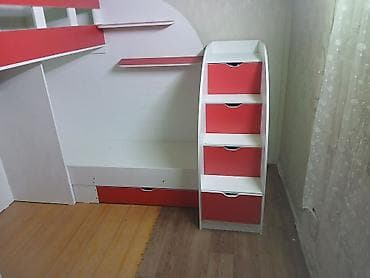 Детский многофункциональный мебельный комплекс «кровать-чердак + — 4