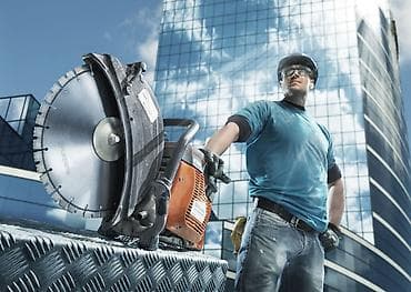 Бензорез Husqvarna (серия K) с алмазным диском - Профессиональный at lalafo.kg Бензорез Husqvarna (серия K) с алмазным диском - Профессиональный