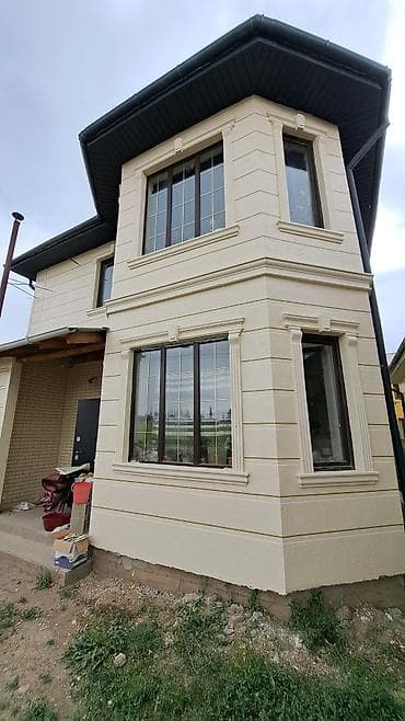 Ремонт фасада, Утепление фасада, Фасадный декор | Лепнина, Рамки, Молдинг | Жидкий травертин | Пенопласт, Пенополиуретан, Пенополистирол Больше 6 лет опыта