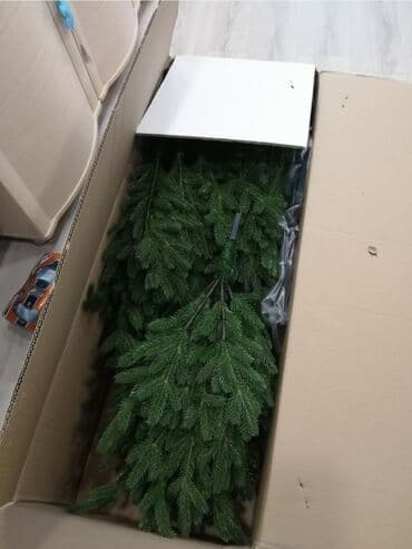 искусственные ели с белой хвоей: 🎄Продаётся новогодняя ёлка Премиум-класса "Монарх", 180 см., дешево — 3