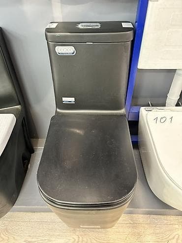 черный унитаз: Напольный унитаз COCO (серия «Luxury Wash»), черный матовый. Основные — 1