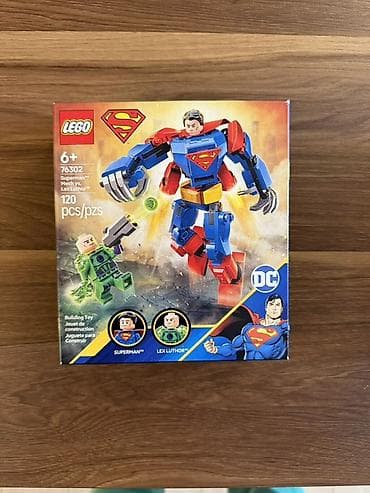 Игрушки: LEGO DC 76302 Superman Mech vs. Lex Luthor - Набор-конструктор из 120 — 1