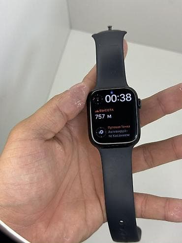 смарт таспих: Apple Watch 9 45mm Akb 90% Состояние хорошее есть царапины по ободку — 1